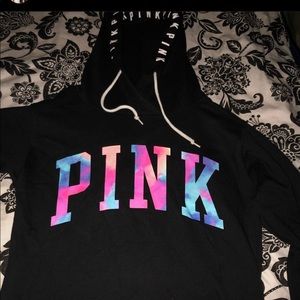 Pink hoodie